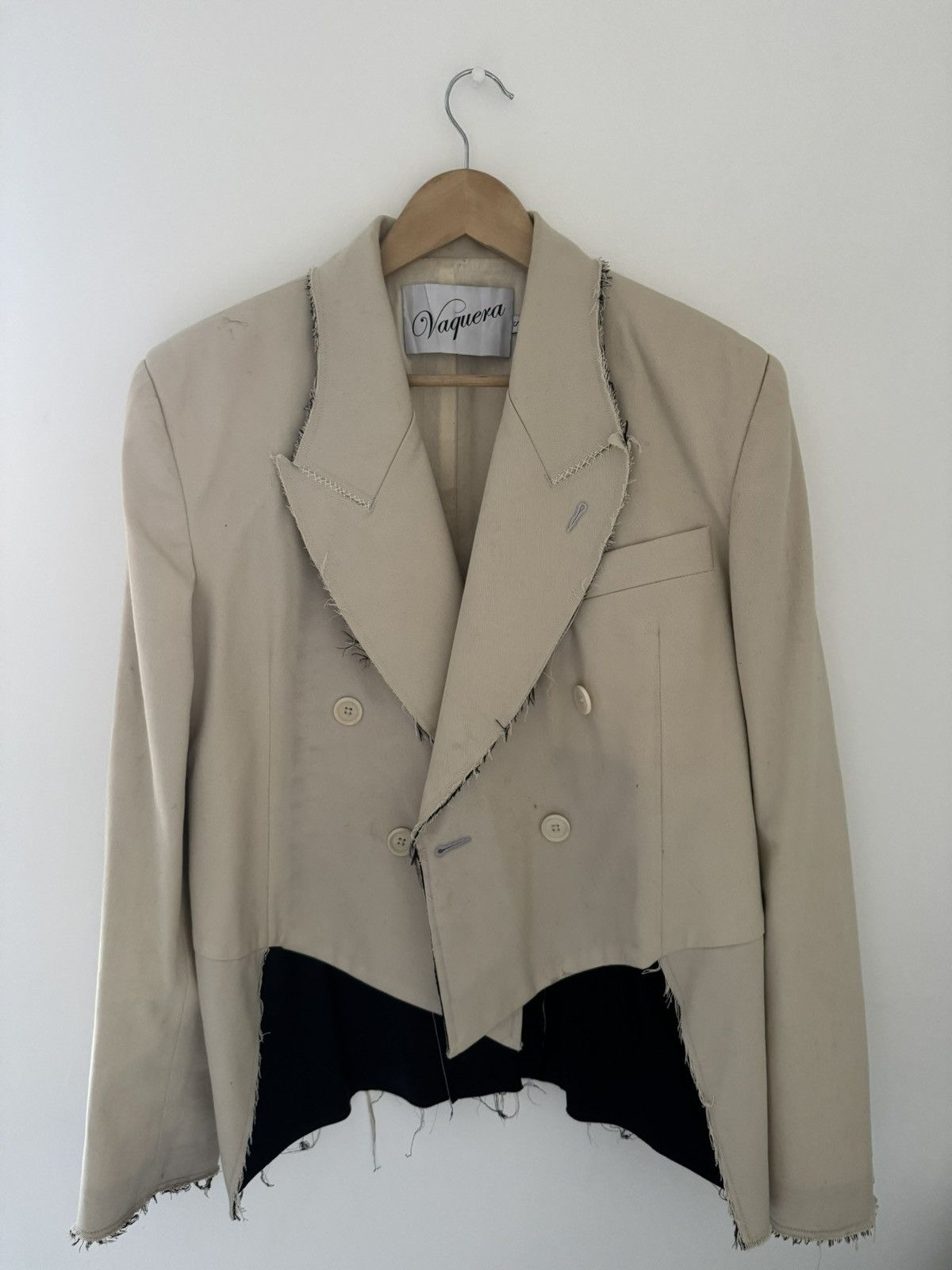 Vaquera Vaquera tuxedo style blazer Size S / US 4 / IT 40 - 1 Thumbnail