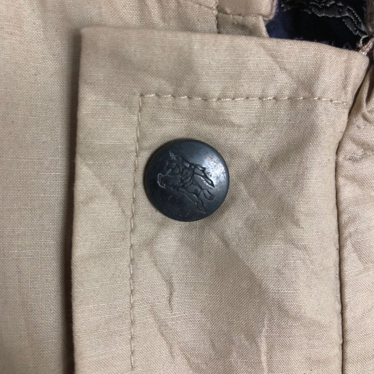 Burberry Burberrys Snap Button Hidden Zipper Jacket Size US L / EU 52-54 / 3 - 4 Thumbnail