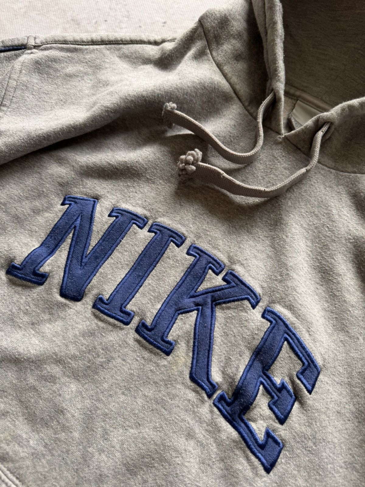 Nike × Vintage NIKE VINTAGE CENTER LOGO OVERSIZE BOXY HOODIE Size US XL / EU 56 / 4 - 6 Thumbnail