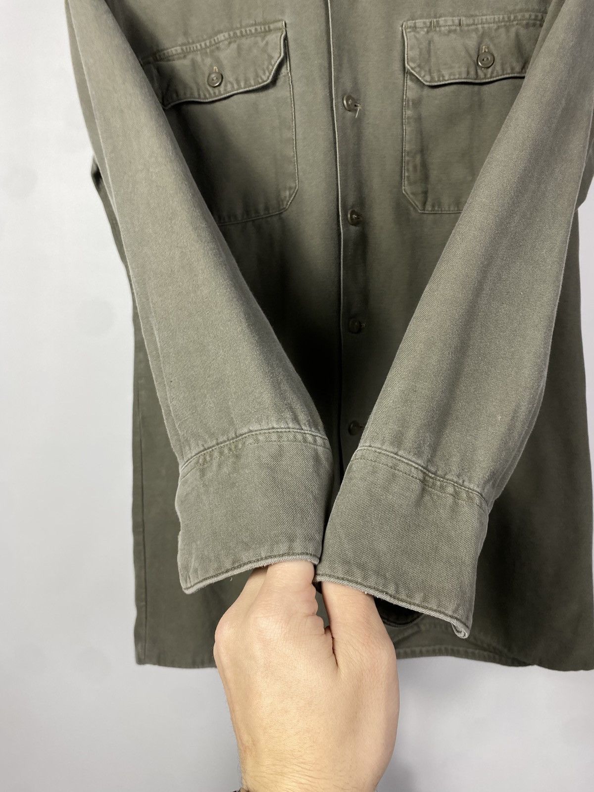 Vintage Vintage 70s Archive Army Military cotton West German jacket Size US S / EU 44-46 / 1 - 10 Thumbnail
