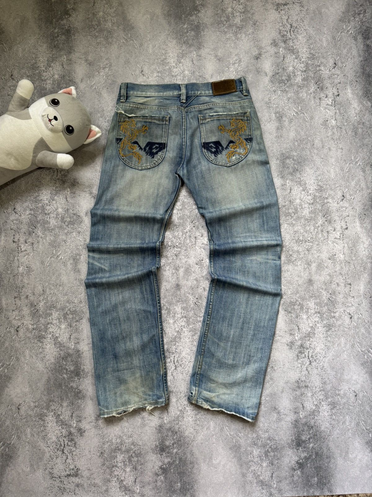 Diesel Vintage Diesel jeans Big Logo Size US 30 / EU 46 - 1 Thumbnail