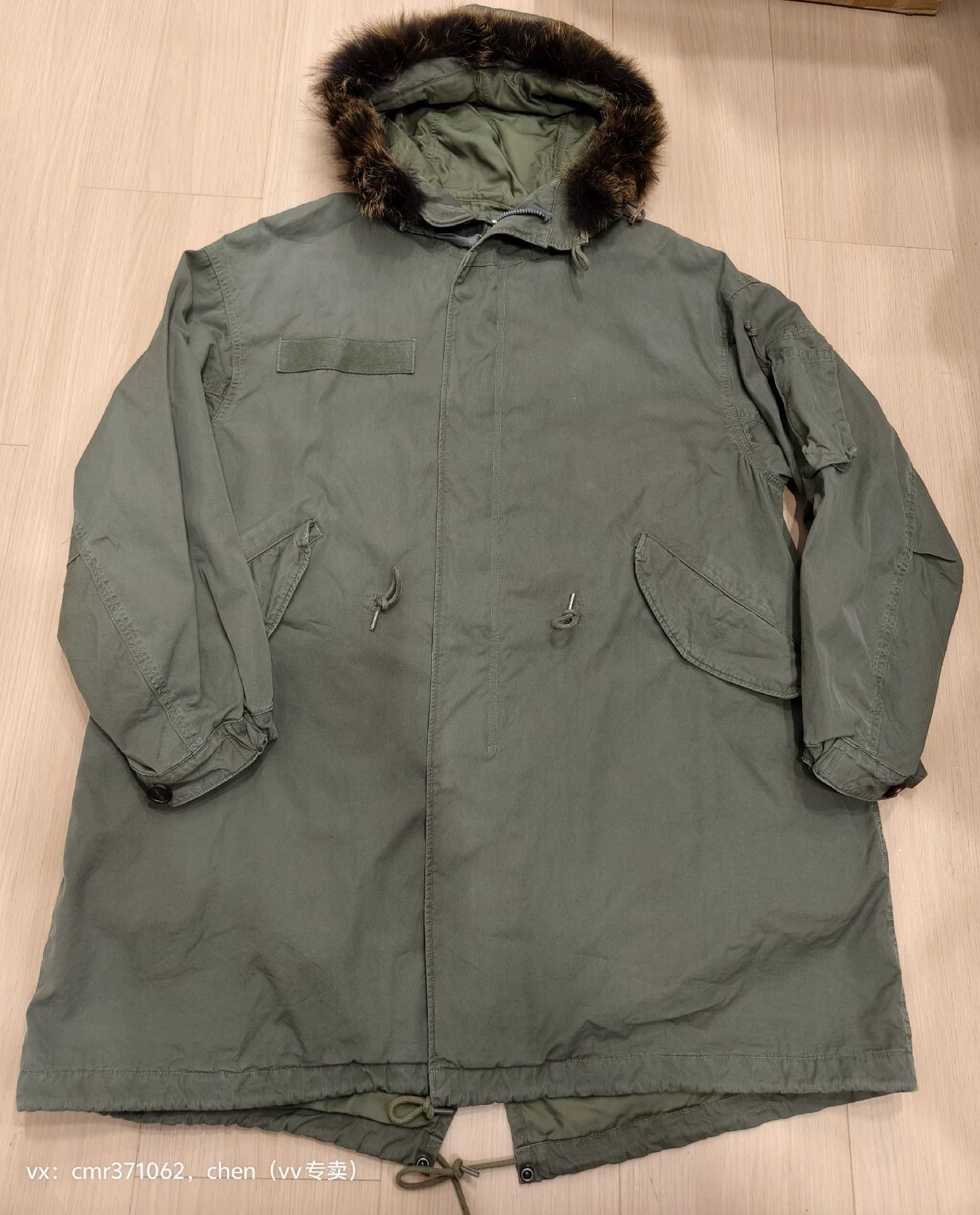 Visvim VISVIM 24AW SIX FIVE FISHTAIL PARKA (Green 1) Size US S / EU 44-46 / 1 - 1 Thumbnail