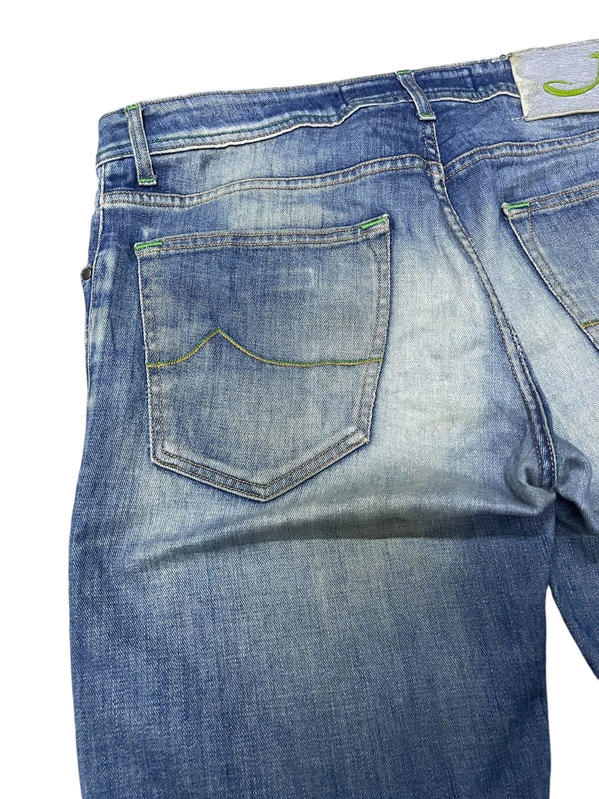 Jacob Cohen Jacob Cohen Hand Made italian Made Mud Wash Jeans Size US 33 - 15 Thumbnail