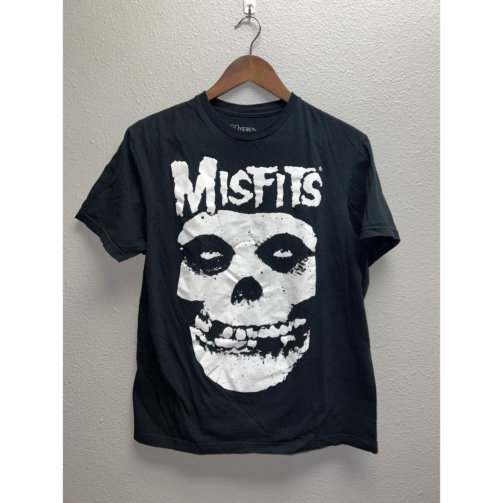 Misfits Misfits Skull Shirt Fiend Black White Skeleton Band Tour Tee Size US M / EU 48-50 / 2 - 1 Thumbnail