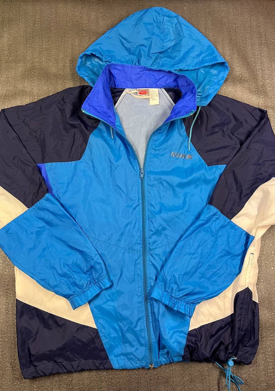 image of Nike Vintage 90's Vintage Jacket in Blue, Men's (Size XL)