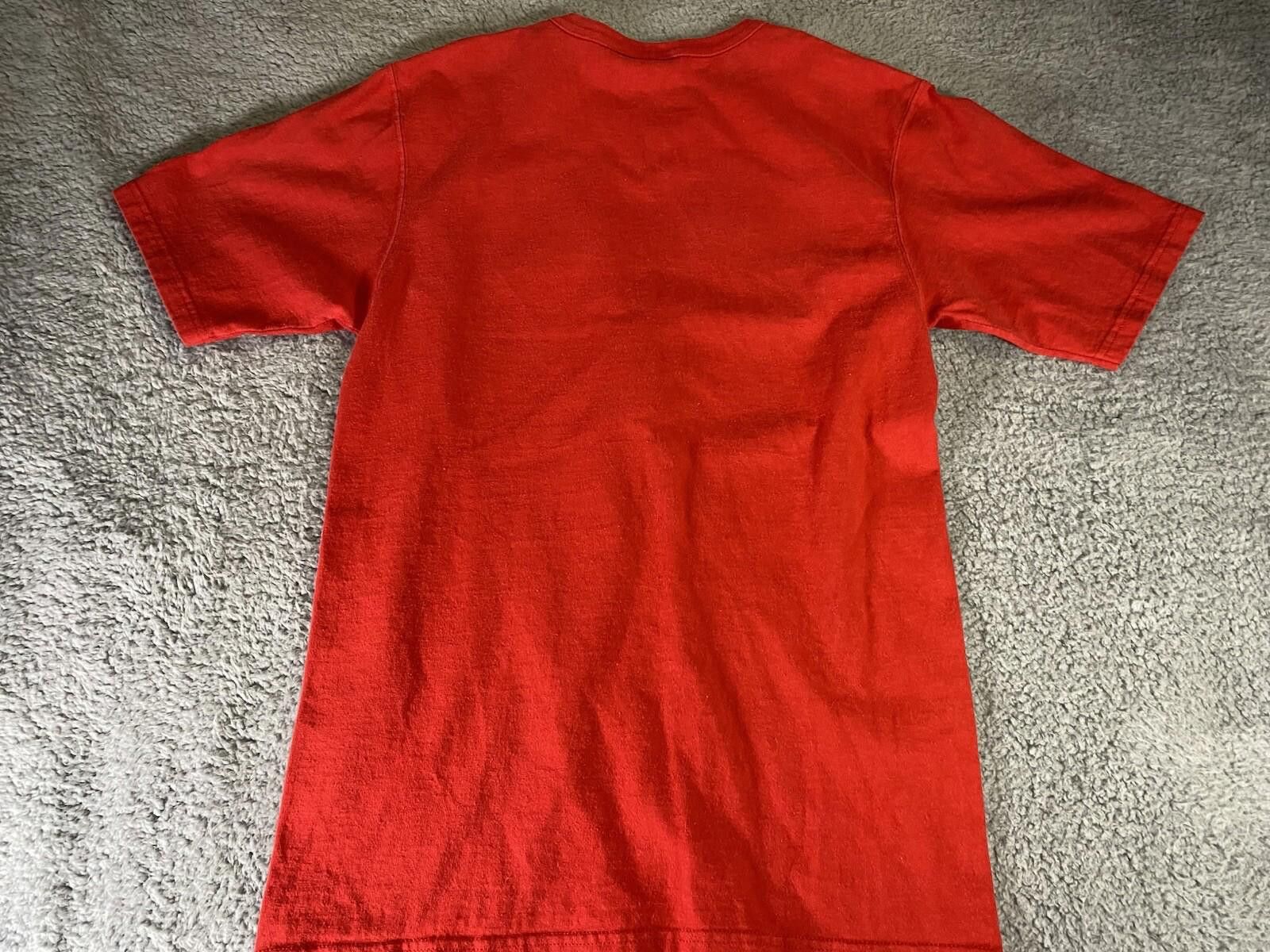 Champion Men Shirt Small Red Embroider Patch 90s y2k Champion Size US S / EU 44-46 / 1 - 6 Thumbnail