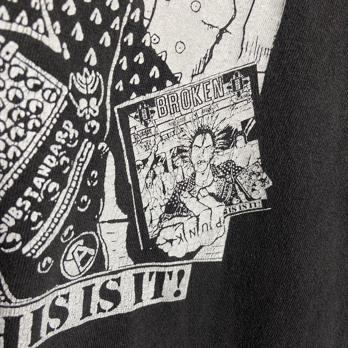Band Tees Vintage 90s Broken by Jim Martin Art Hardcore Punk Band Tee Size US L / EU 52-54 / 3 - 7 Thumbnail