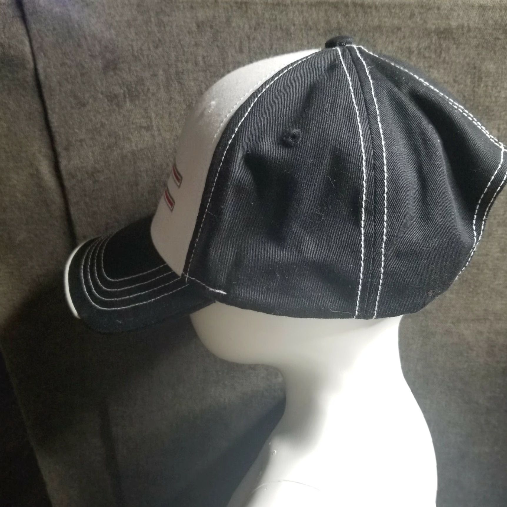 Vintage GMC Baseball Cap Hat Adjustable Twill Black Officially Licensed Men Black Cap 100% Cotton? (wait) Size ONE SIZE - 2 Thumbnail