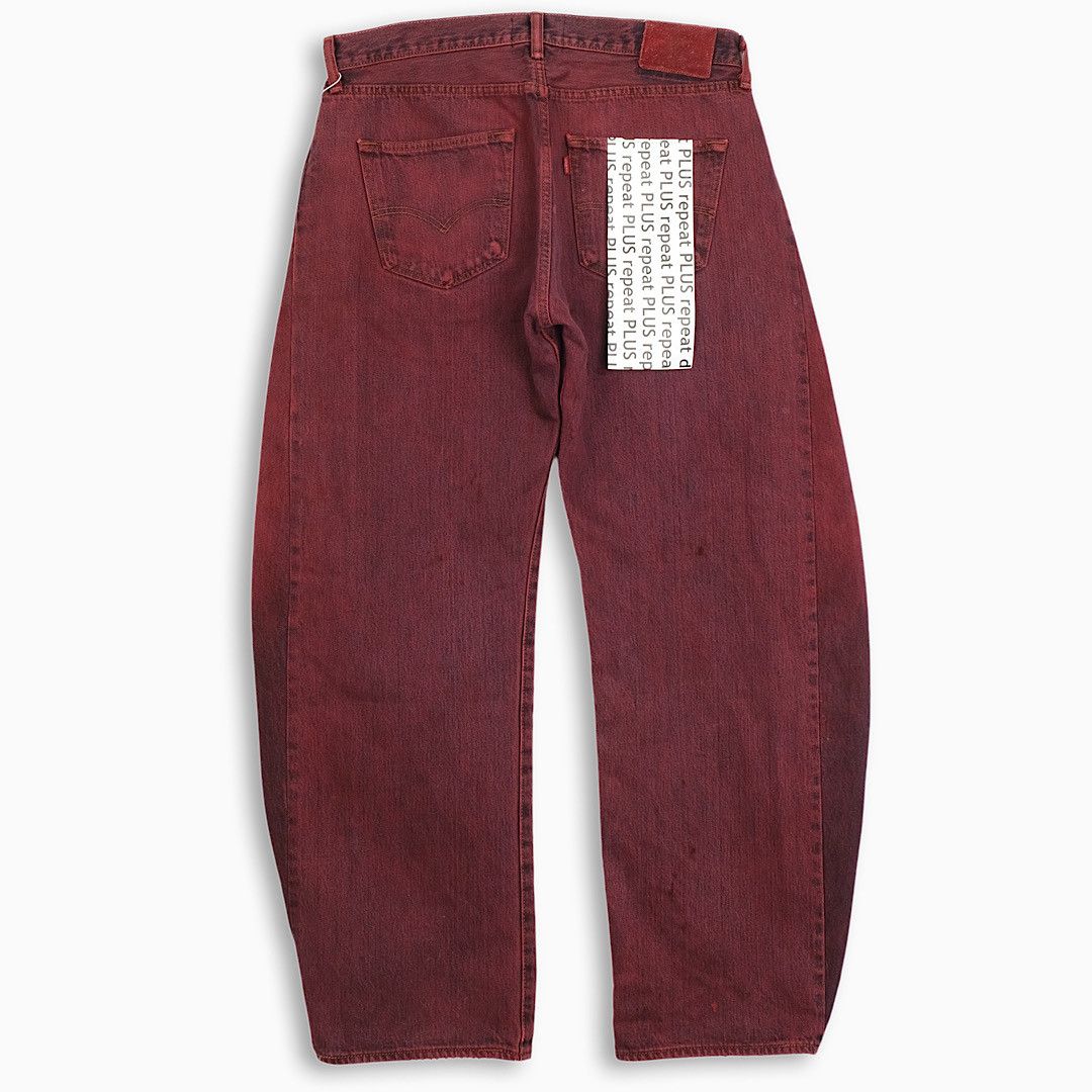 Japanese Brand × Levi's × Vintage REPEAT PLUS 002 Dirty Red 34 size (RP002R3401) Size US 34 / EU 50 - 2 Thumbnail