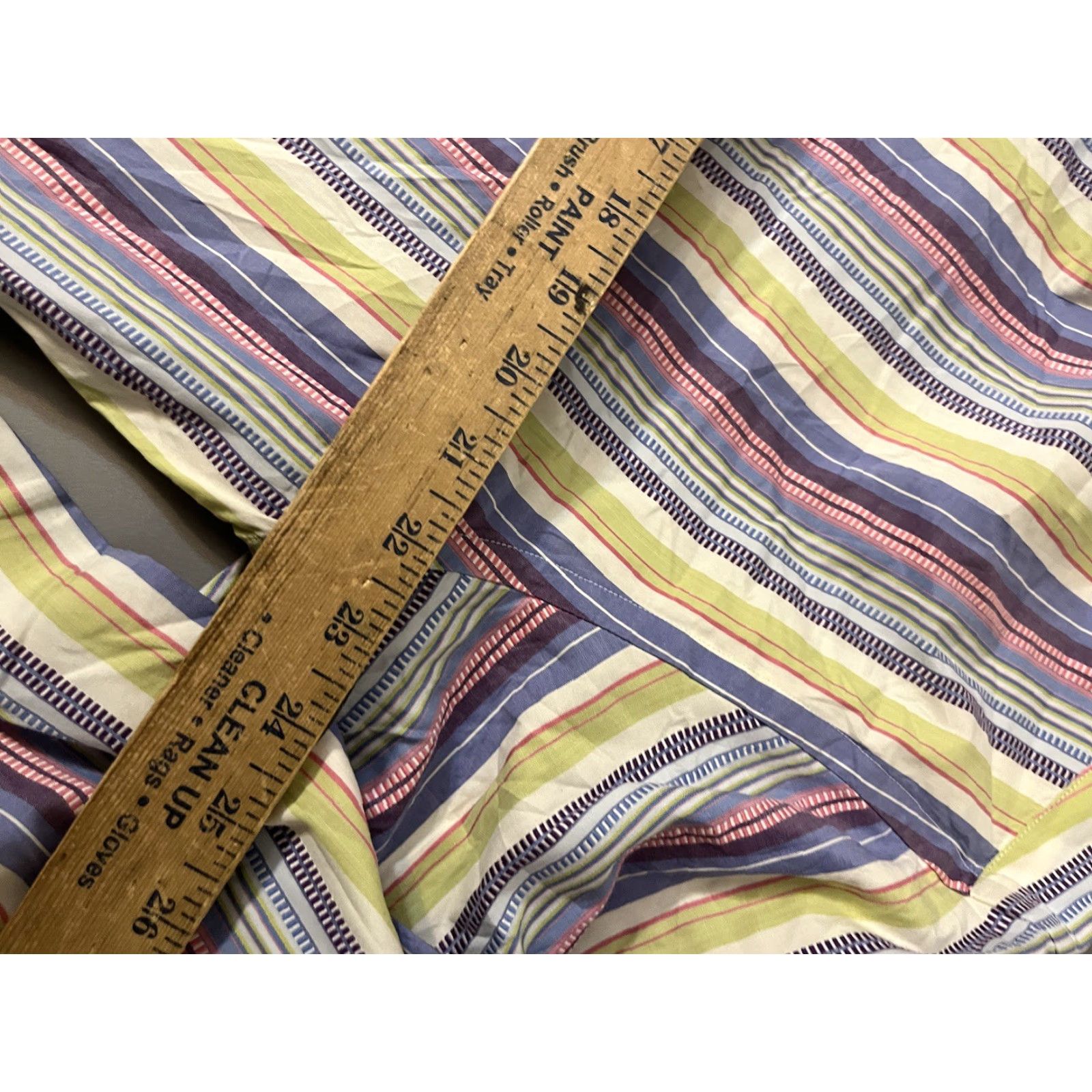Robert Graham Robert Graham Men's XL Button-Up Shirt Striped Long Sleeve Collared Dress Shirt Size 46R - 5 Thumbnail