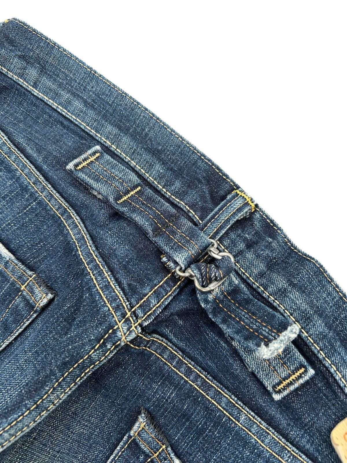 Kapital Vintage Edwin 505ZX Selvedge Buckle Back Repair Denim Jeans Size US 32 / EU 48 - 4 Thumbnail