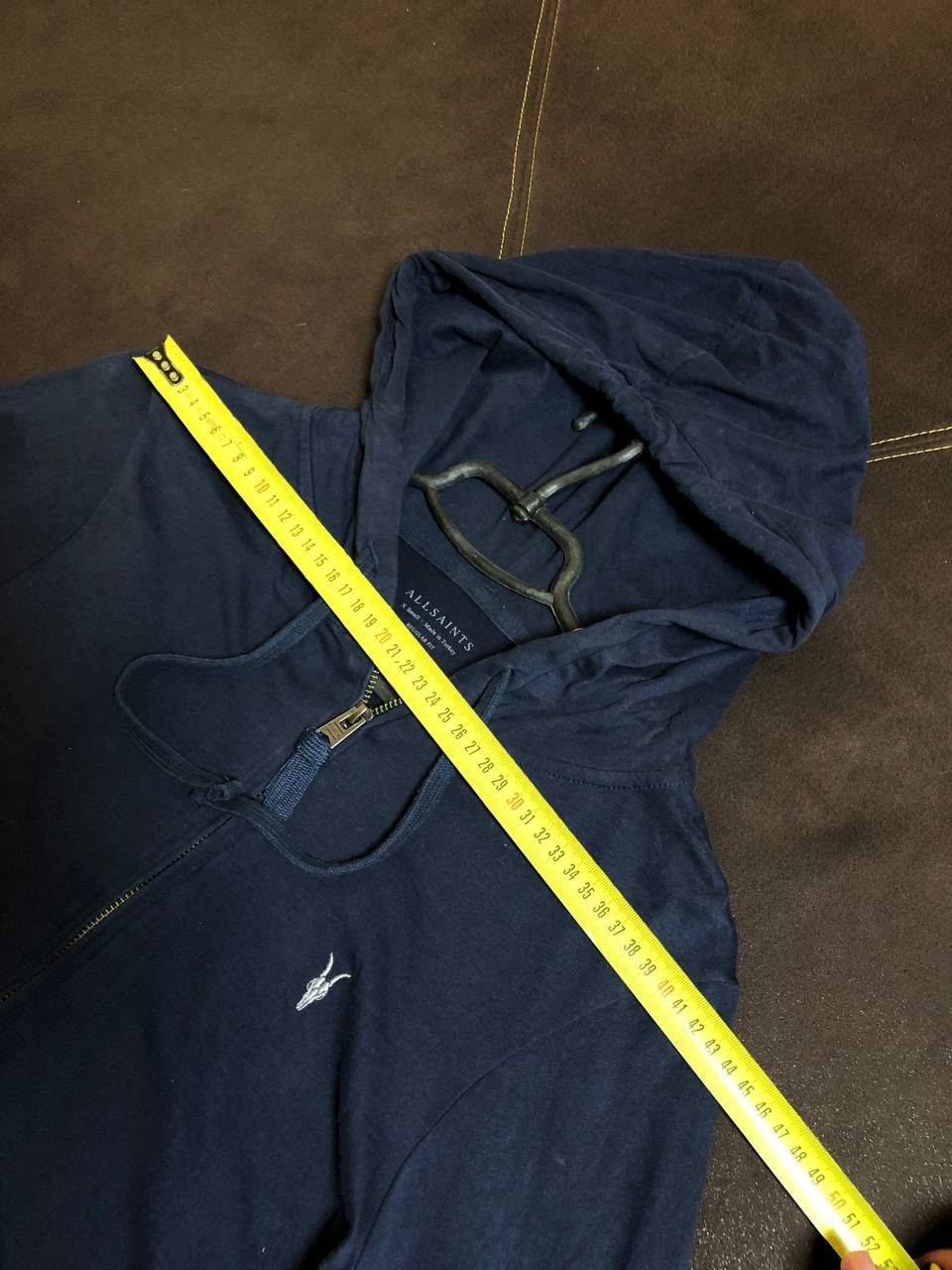 Allsaints VINTAGE Y2K ALLSAINTS ZIP HOODIE HOOD RARE Size US XS / EU 42 / 0 - 9 Thumbnail