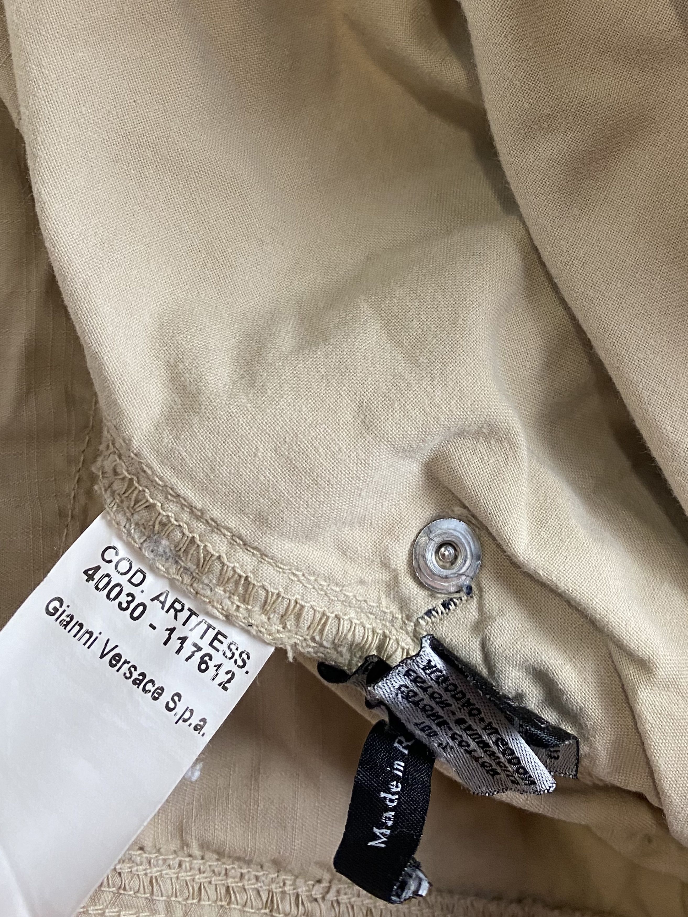 Versace Vintage VERSACE SPORT Beige Y2K Pants M445 Size US 36 / EU 52 - 11 Thumbnail