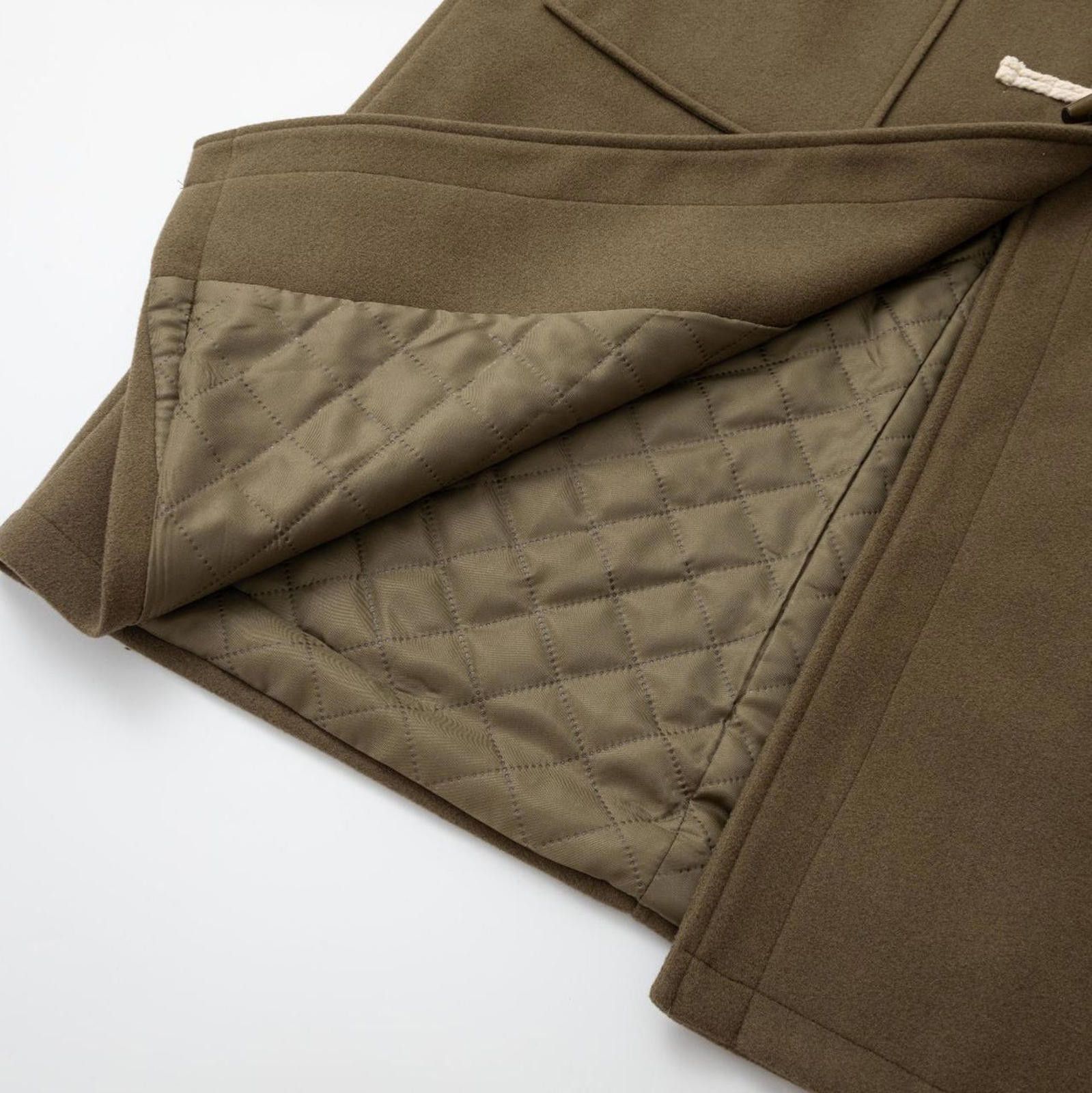 Japanese Brand Quilted Lined Men's Duffle Coat, Classic Fit Size US M / EU 48-50 / 2 - 3 Thumbnail