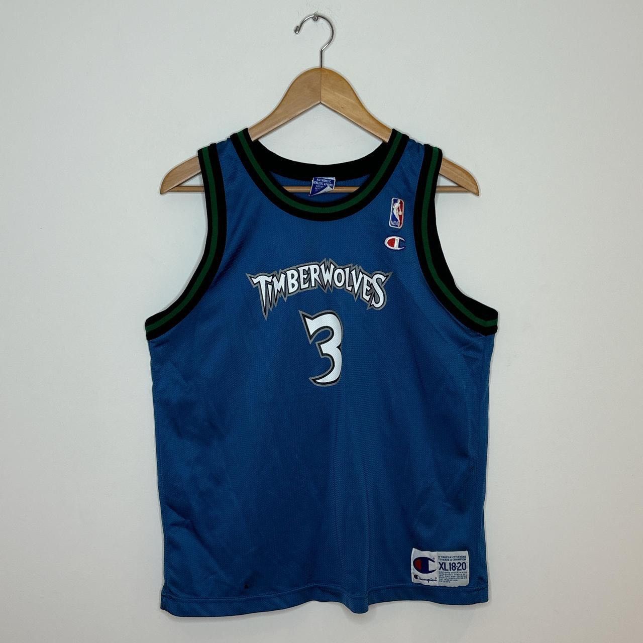 NBA Vintage Stephon Marbury Minnesota Timberwolves Jersey Size US S / EU 44-46 / 1 - 1 Thumbnail