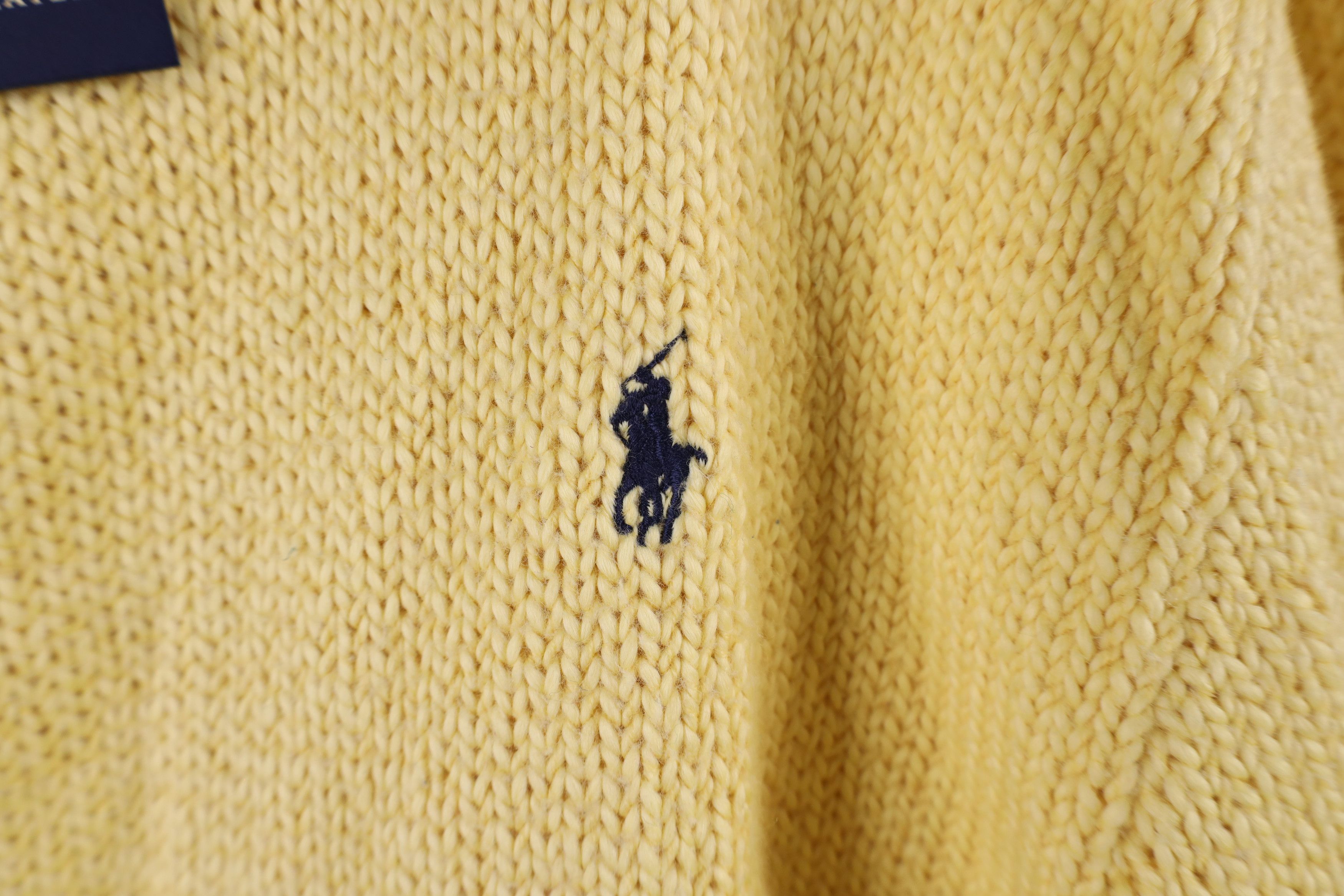 Ralph Lauren × Vintage NOS Vintage 90s Ralph Lauren Blend Knit Crewneck Sweater Size US L / EU 52-54 / 3 - 4 Thumbnail