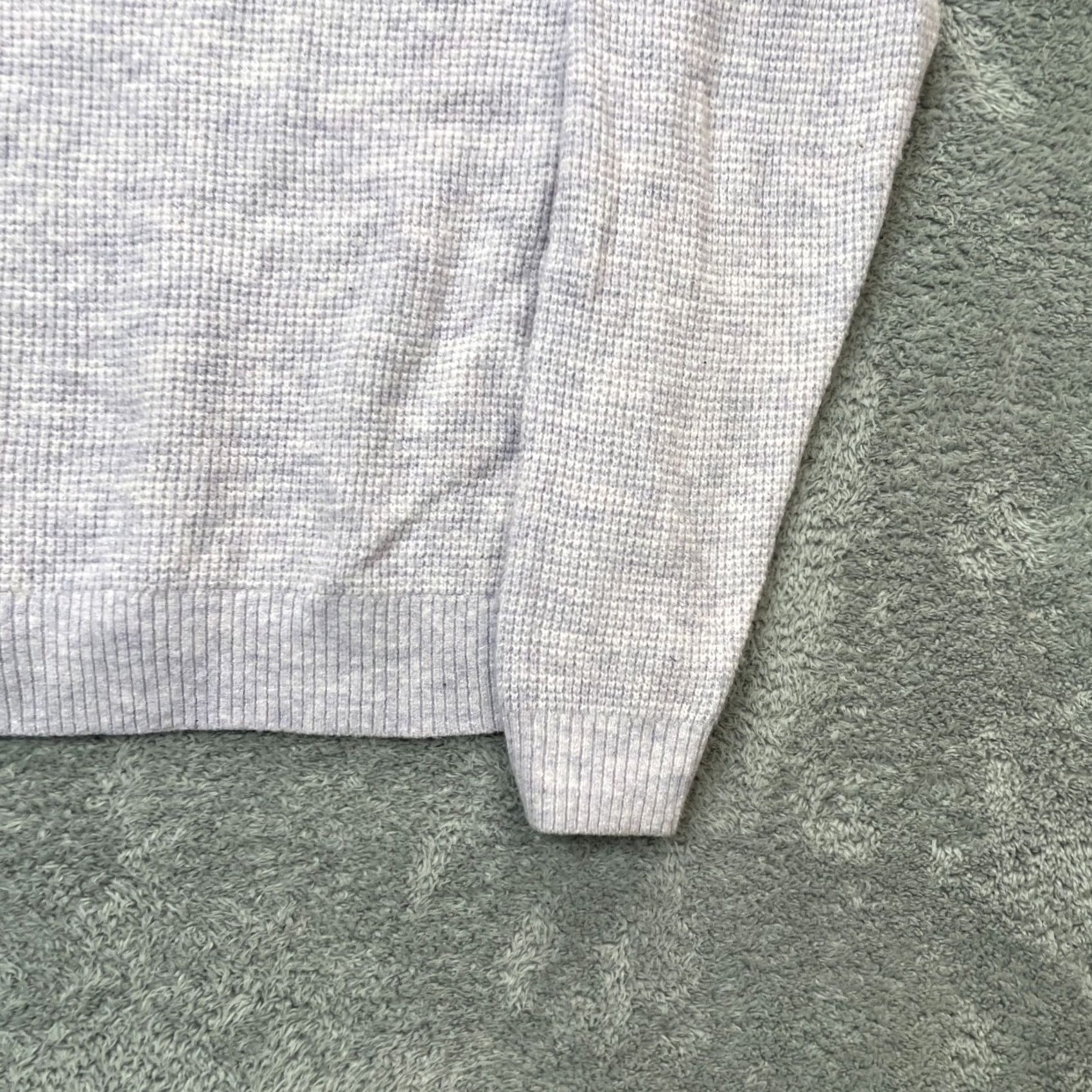 Gap VINTAGE Gap Sweater Womens Extra Large Purple Waffle Knit Ribbed Round Neck Outdoor Size XL / US 12-14 / IT 48-50 - 4 Thumbnail