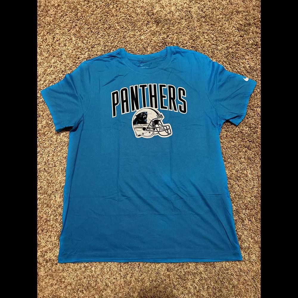 Nike Men's Nike Blue Carolina Panthers Team Athletic T-Shirt Size US XL / EU 56 / 4 - 1 Thumbnail