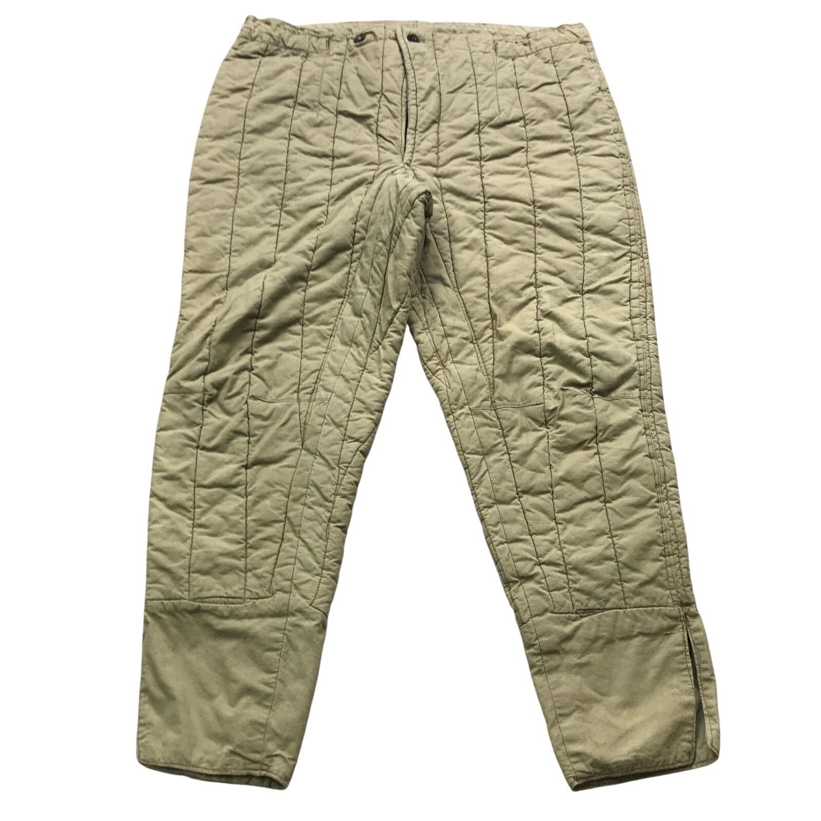 Other Vintage 60s Vietnam Era Military Puffer Pants Mens 34 Green Size US 34 / EU 50 - 1 Thumbnail