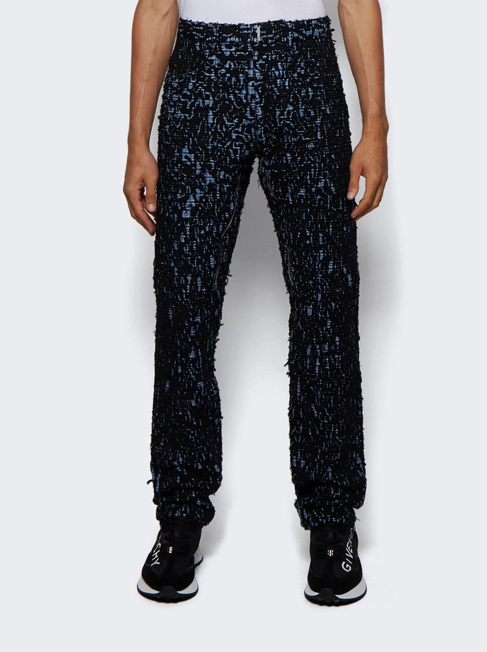 Givenchy o1mle0426 Skate Fit Pants in Black Size US 30 / EU 46 - 3 Thumbnail