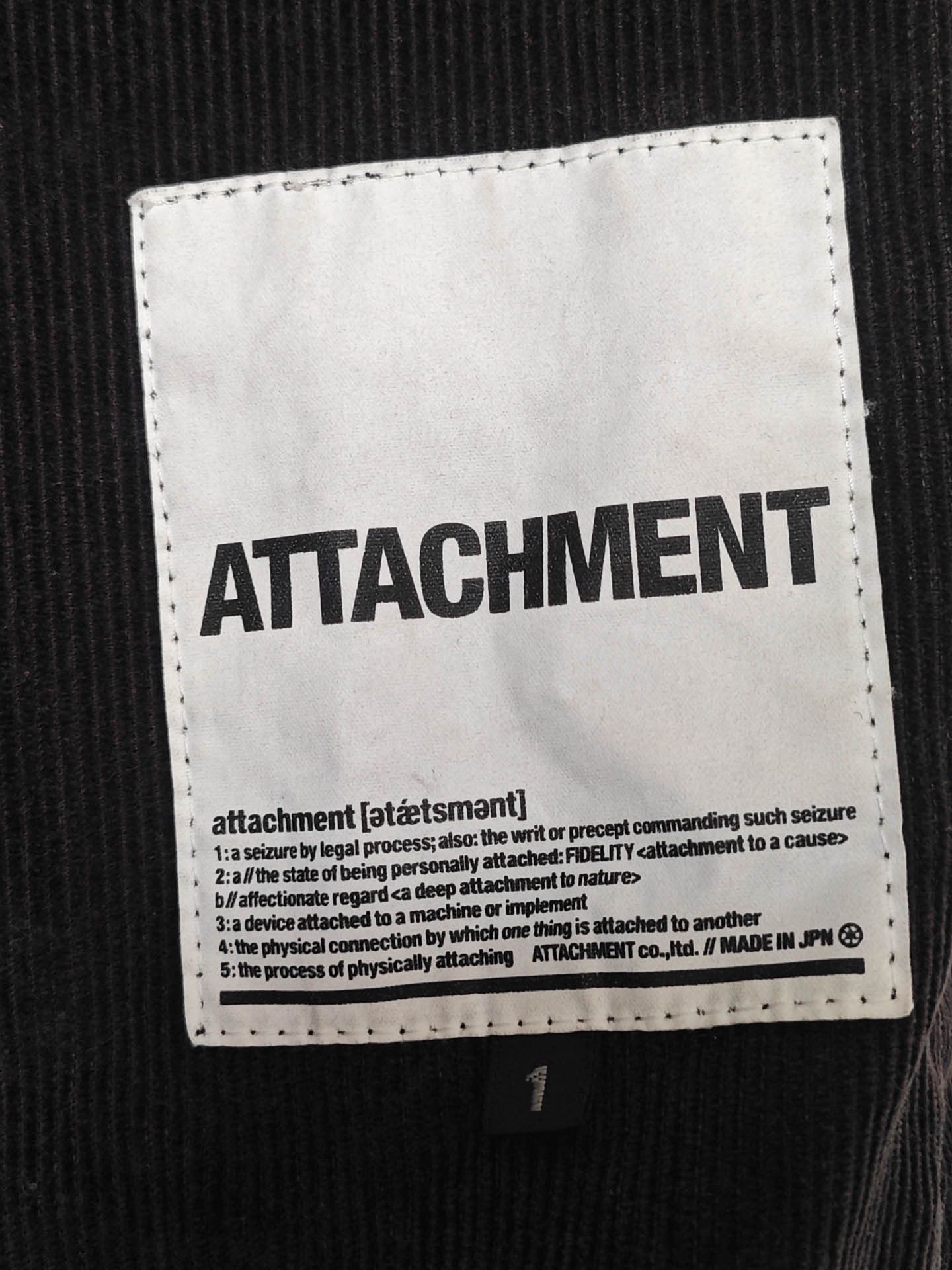 Attachment Attachment Corduroy Military Jacket Size US M / EU 48-50 / 2 - 6 Thumbnail