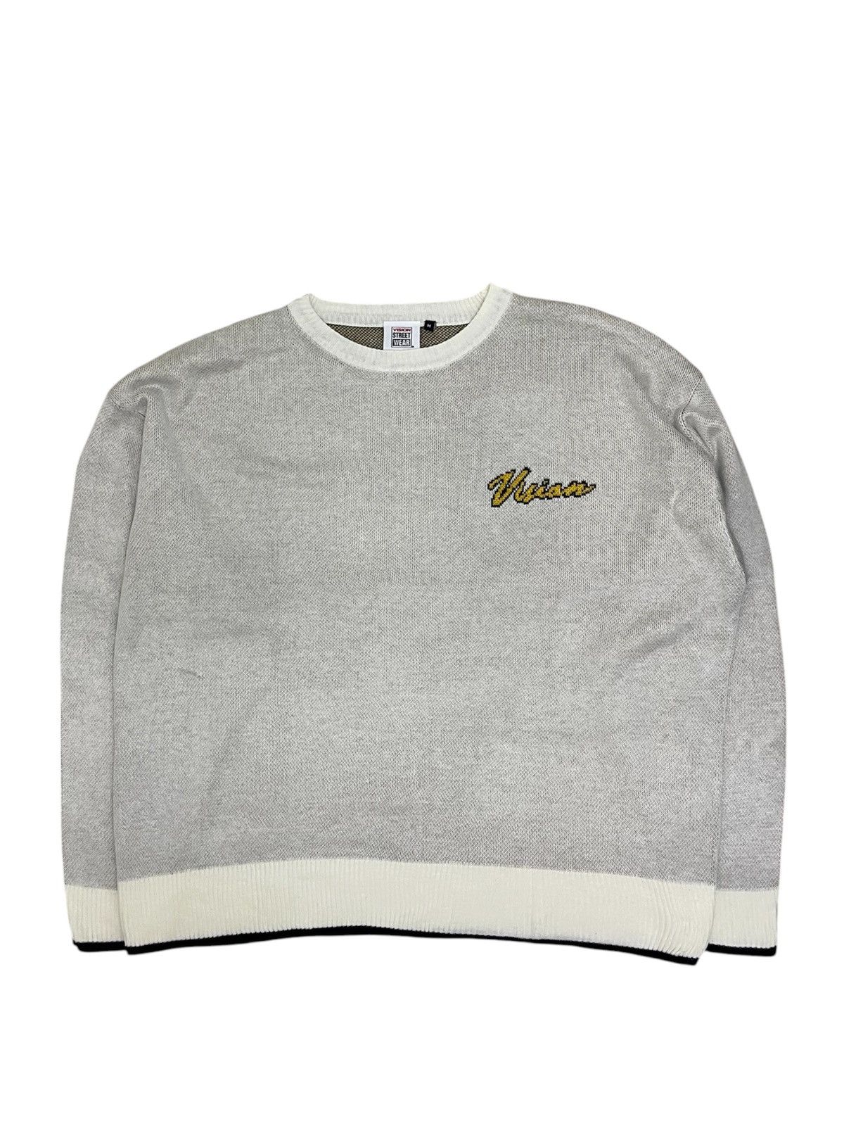 Vision Streetwear Vision Streetwear Ghost Skater Jacquard Knitwear Size US XL / EU 56 / 4 - 2 Thumbnail
