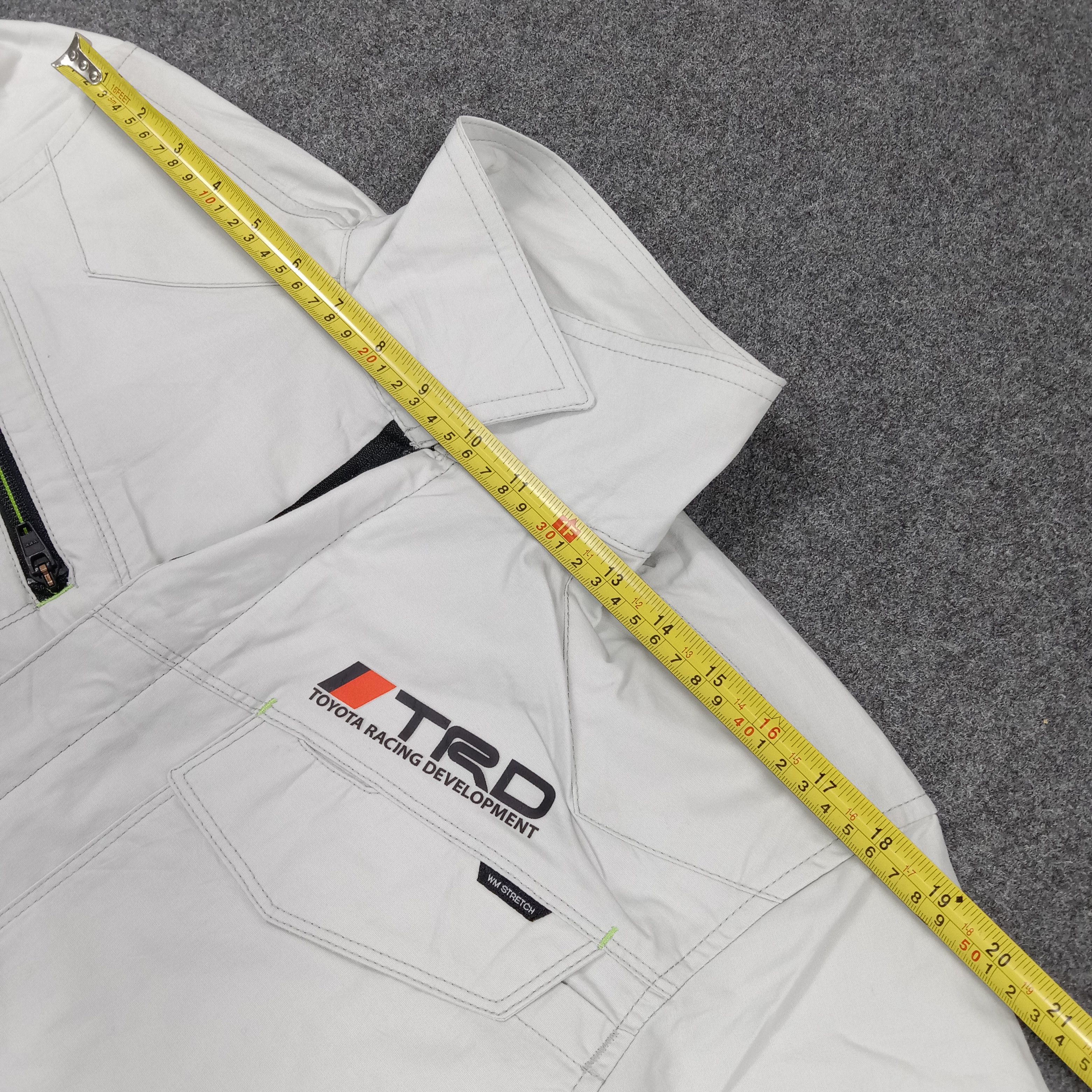 Japanese Brand TRD Toyota Motorsports Racing Custom Coverall Jacket C286N17 Size US M / EU 48-50 / 2 - 9 Thumbnail