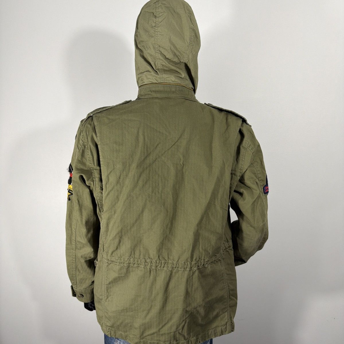 Polo Ralph Lauren Polo Ralph Lauren Military M65 Skull Skeleton Patch Jacket Size US M / EU 48-50 / 2 - 7 Thumbnail
