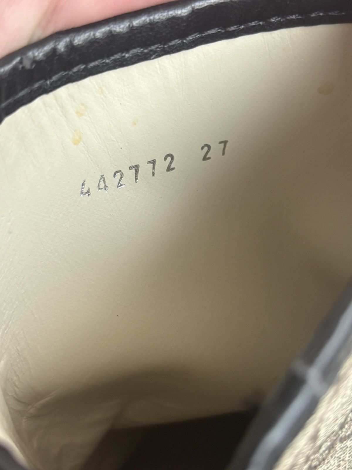 Gucci Gucci 27 size Kids Monogram Rubber Boots Size US 4 / IT 34 - 8 Thumbnail