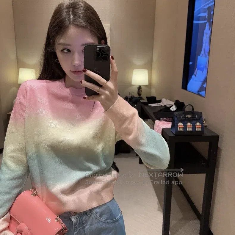 Chanel Chanel 24C gradient full print double C jacquad knitted lo Size XXS / US 00 / IT 34 - 8 Thumbnail