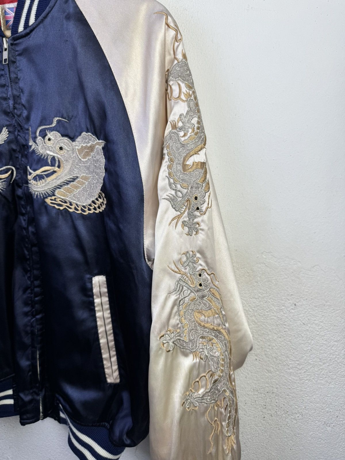 Japanese Brand Vintage Sukajan souvenir jacket Yokosuka jacket Size US L / EU 52-54 / 3 - 4 Thumbnail