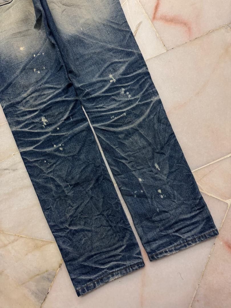 Undercover Insane💥Sashiko Boro 90s Japanese Kapital Style Distress Jean Size US 30 / EU 46 - 17 Thumbnail