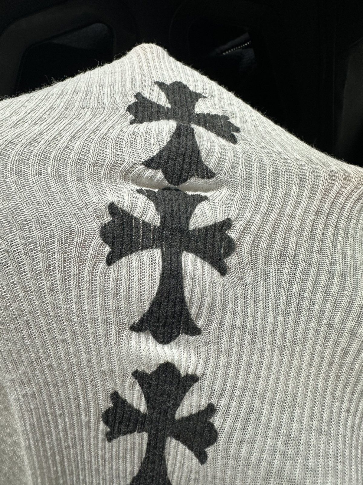 Chrome Hearts Chrome hearts cemetery triple cross tank top Size US S / EU 44-46 / 1 - 10 Thumbnail