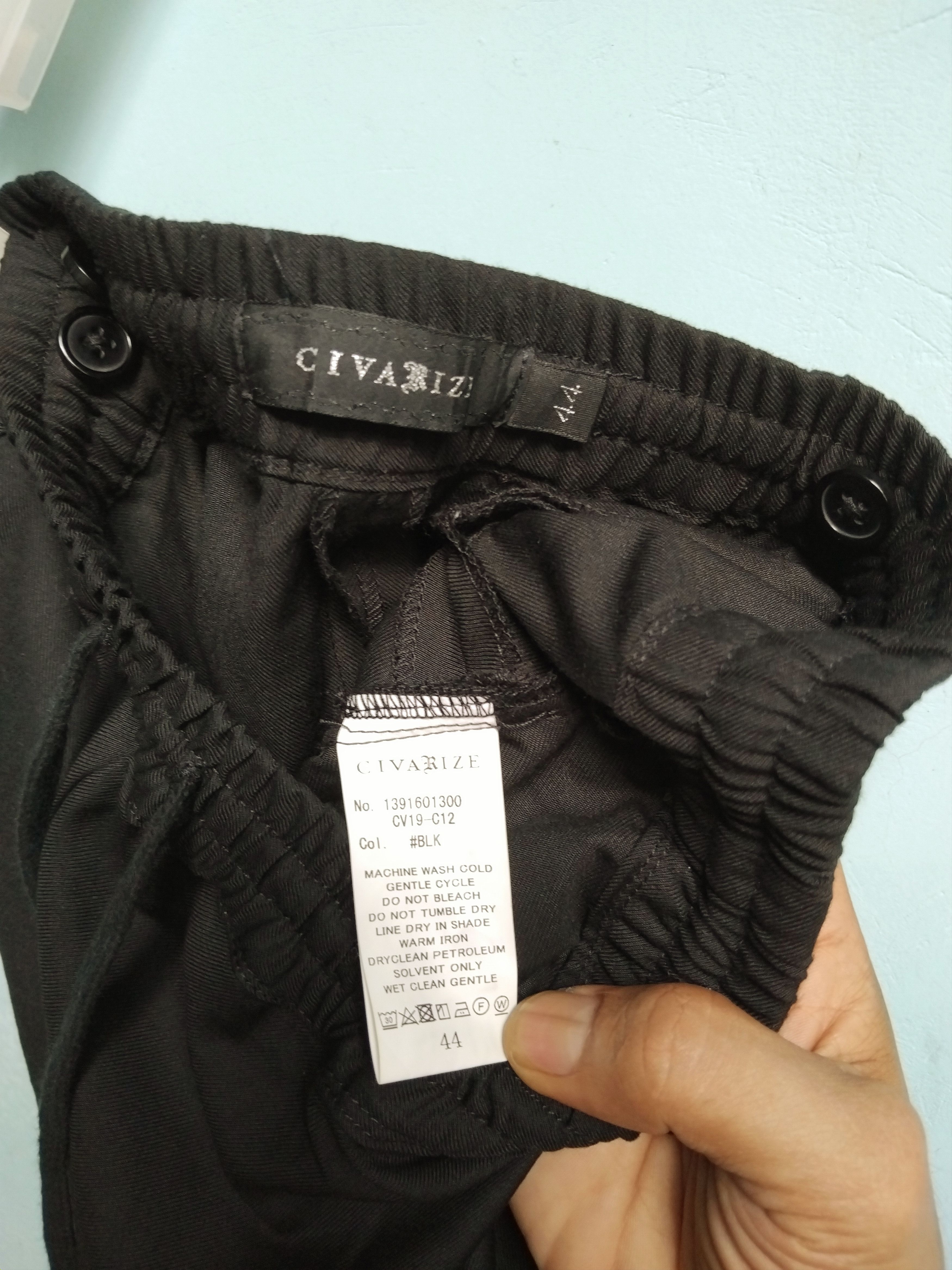CIVARIZE Civarize black pants ghotich Size US 31 - 4 Thumbnail