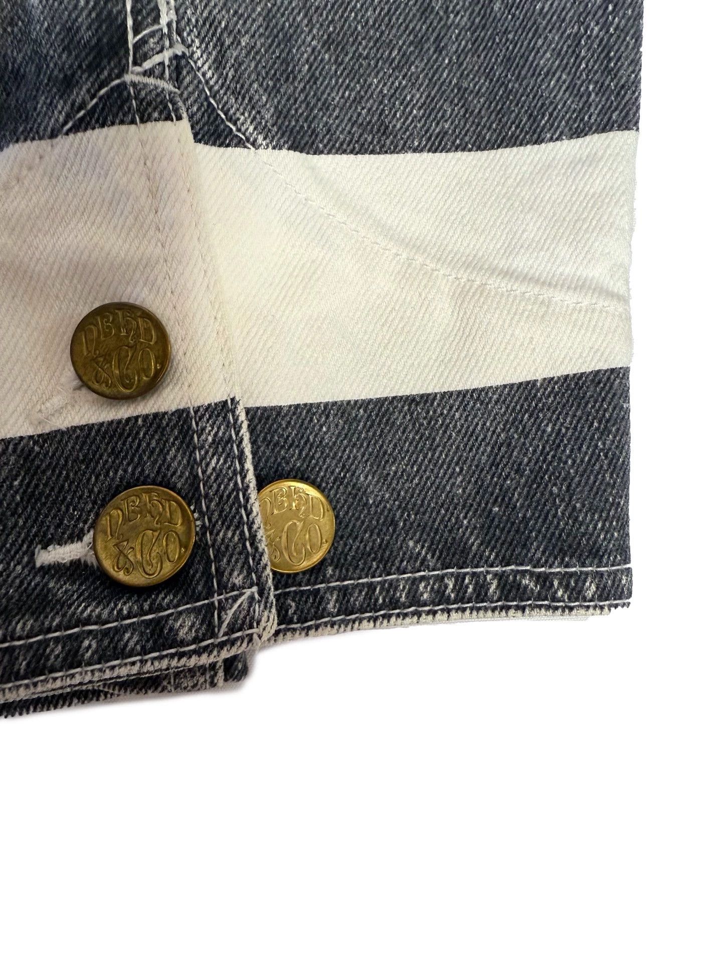 Neighborhood Neighborhood 13AW Drybak C-JKT Black White Stripe Cargo JktL Size US L / EU 52-54 / 3 - 5 Thumbnail