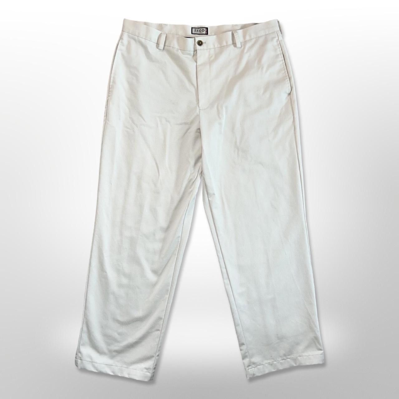 Izod × Vintage Vintage Izod Men’s Cream/White Chino Pants 38x30 Size US 38 / EU 54 - 1 Thumbnail