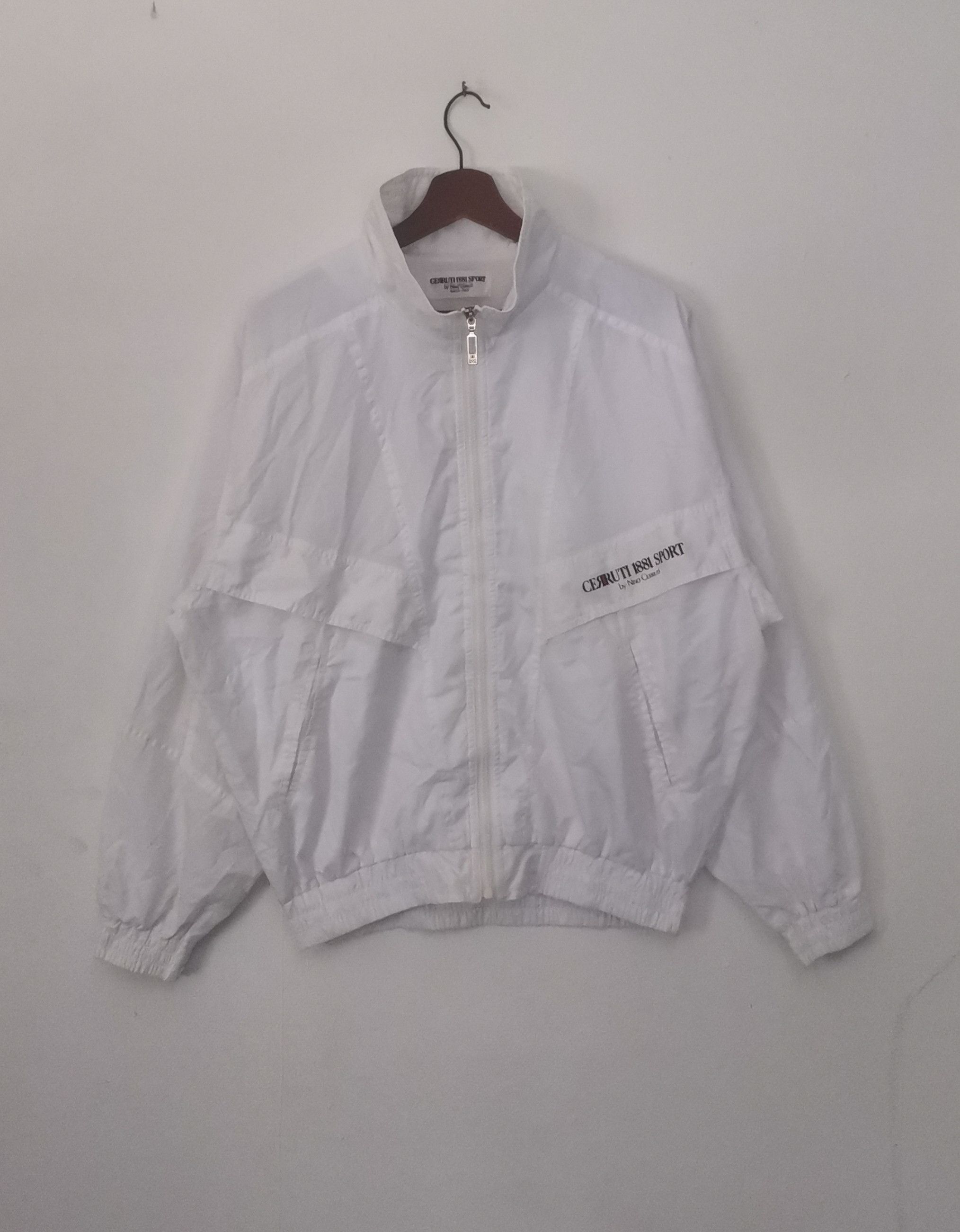 Cerruti 1881 × Vintage Rare vintage CERRUTI 1881 sweater windbreaker nice design Size US M / EU 48-50 / 2 - 2 Thumbnail
