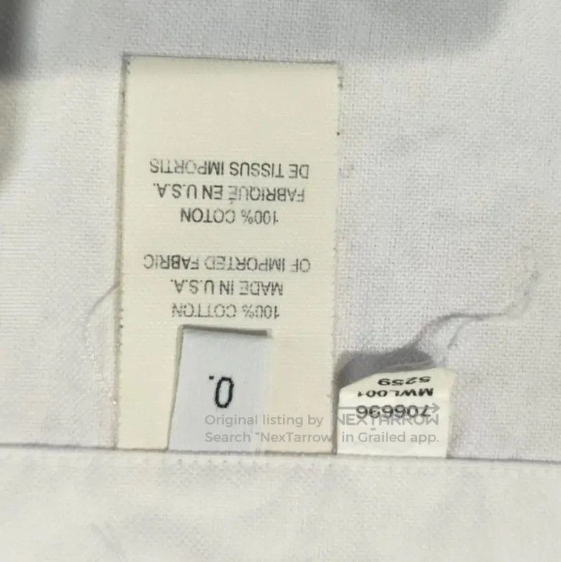 Thom Browne Thom Browne White Cotton Shirt for Women . Size S / US 4 / IT 40 - 5 Thumbnail