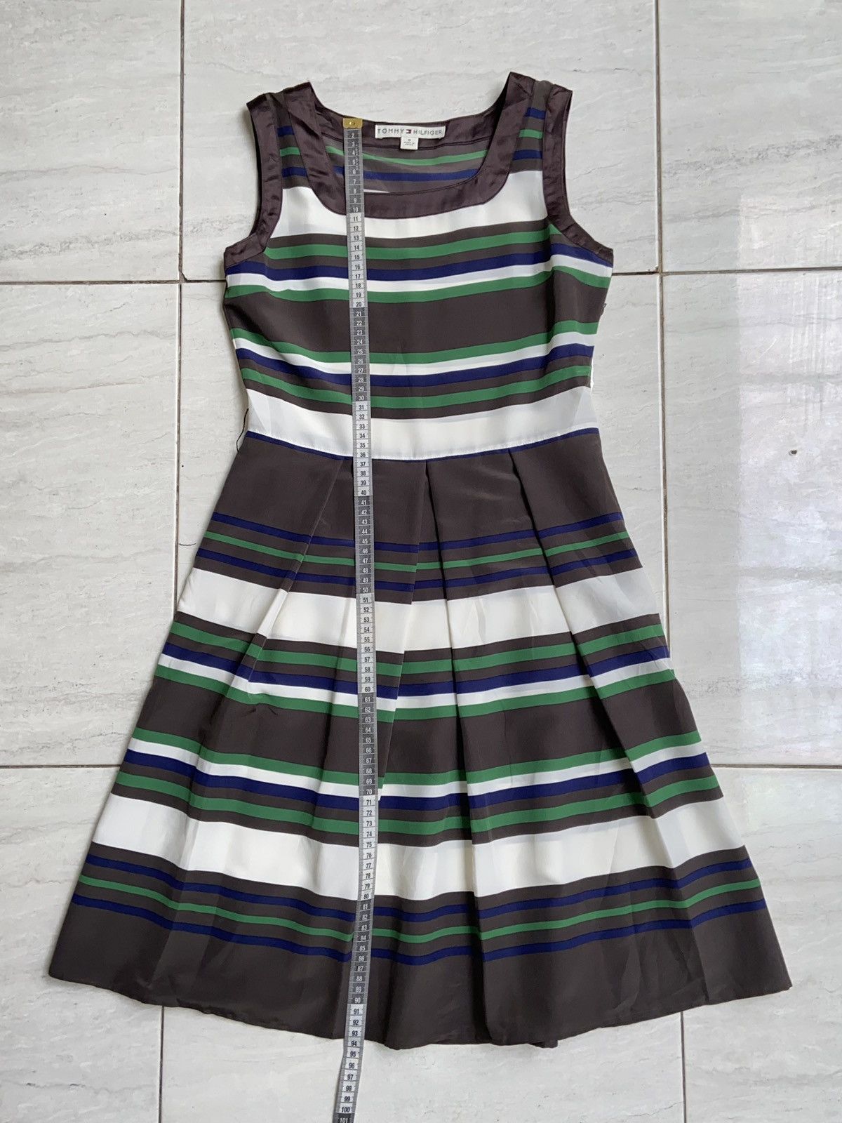 Tommy Hilfiger TOMMY HILFIGER Striped Dress Size XS / US 0-2 / IT 36-38 - 2 Thumbnail
