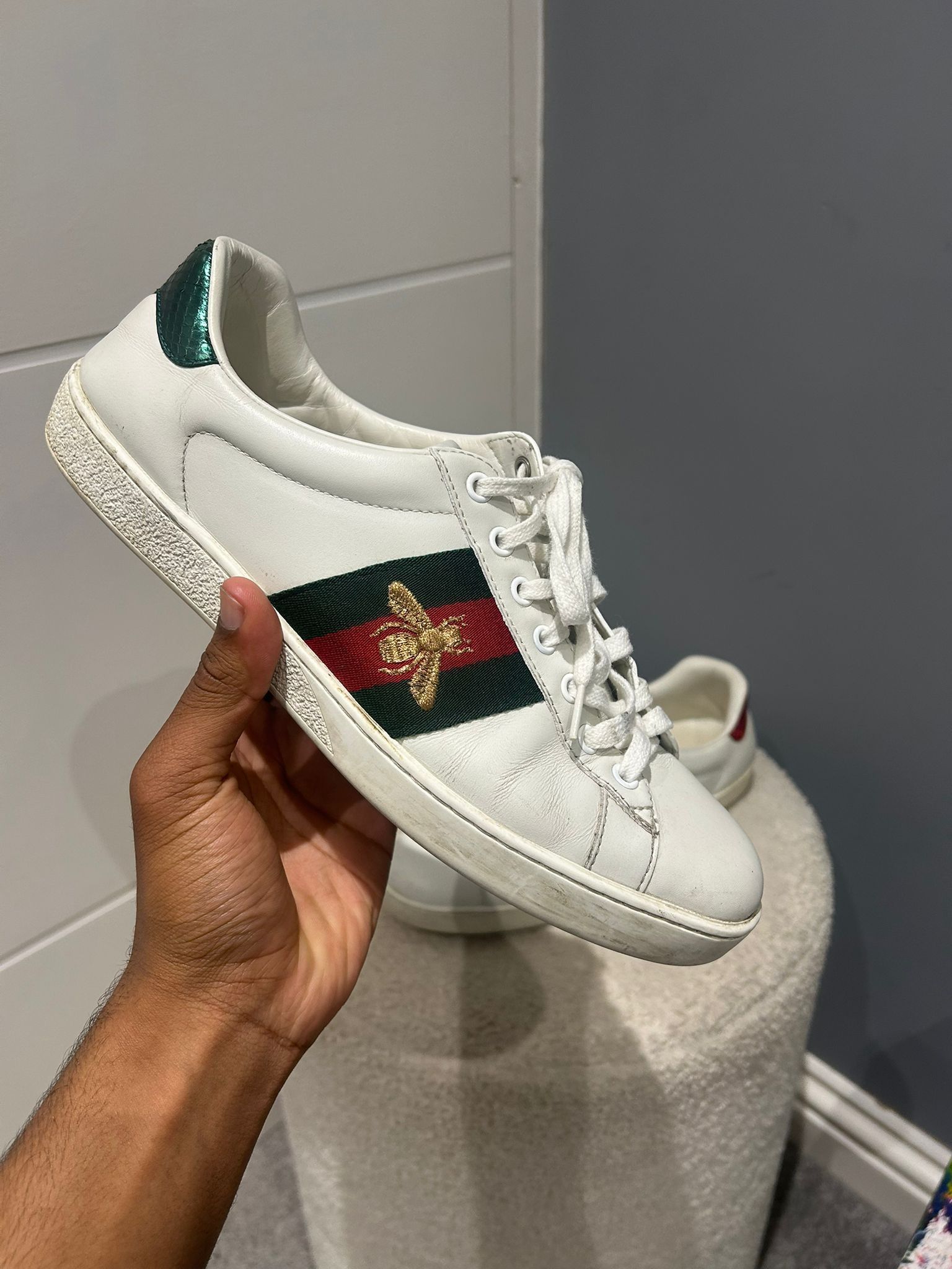 Gucci Gucci Ace Bee Trainer - RRP £690 Size US 10.5 / EU 43-44 - 2 Thumbnail