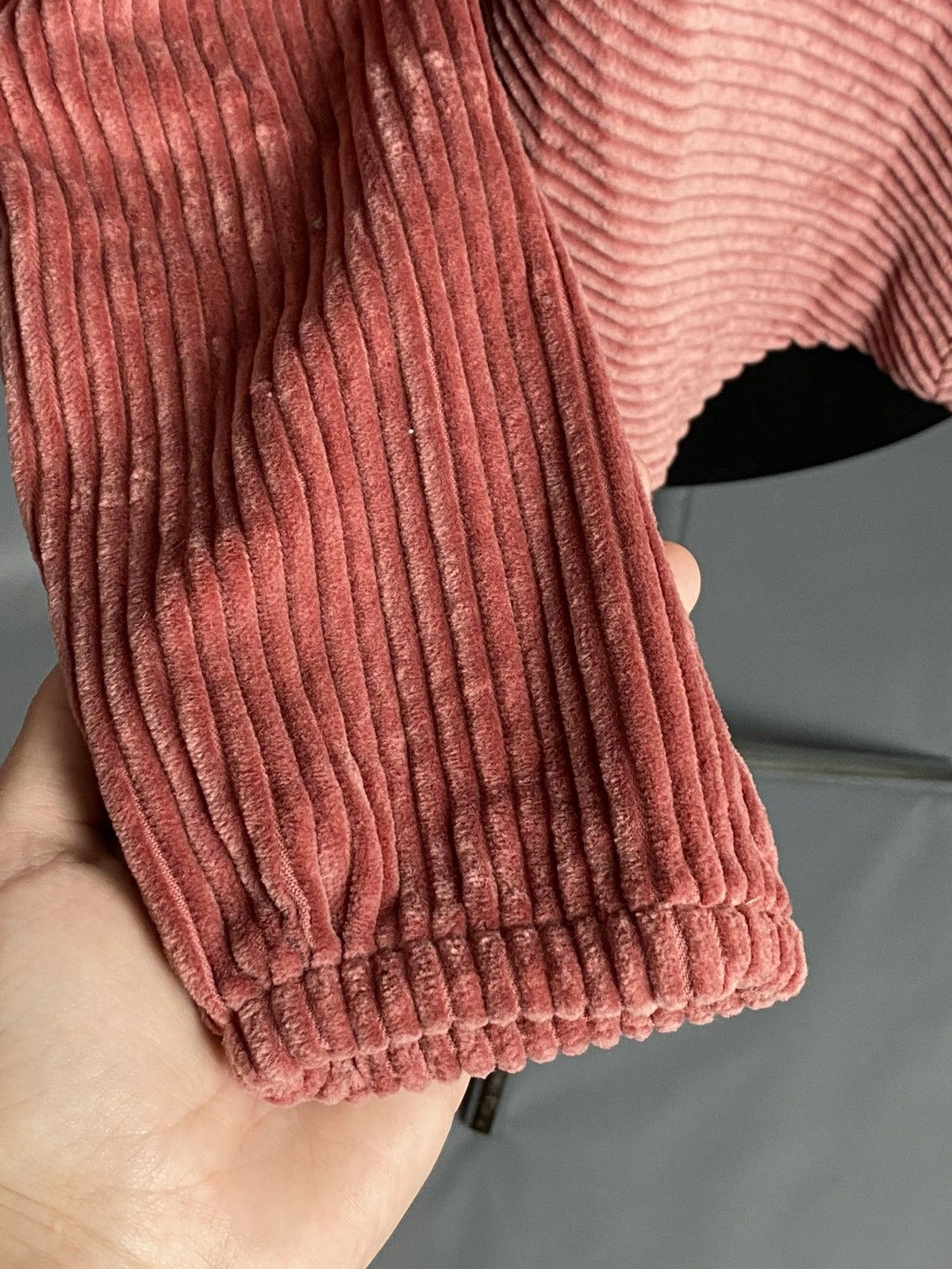 Isabel Marant ISABEL MARANT Dusty Rose Velour Ribbed Top Size 36(XS/S) Size US XS / EU 42 / 0 - 2 Thumbnail