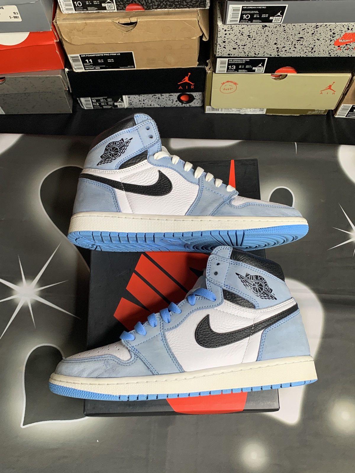シューズ(男性用) NIKE AIR JORDAN 1 \"UNIVERSITY BLUE\" 27.0 s-l400.jpg
