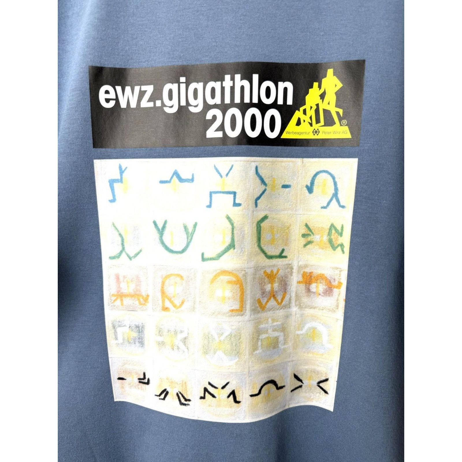 Nike 00’s Vintage Nike Marathon T Shirt Y2K Size US M / EU 48-50 / 2 - 8 Thumbnail