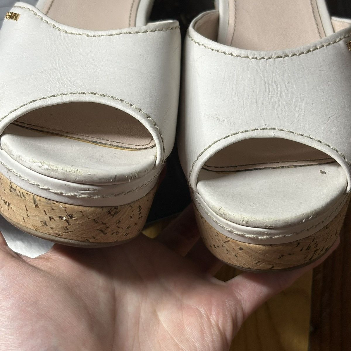 Prada Prada Vintage Mules 90s Italian Design Platform Heels Size US 8 / IT 38 - 9 Thumbnail
