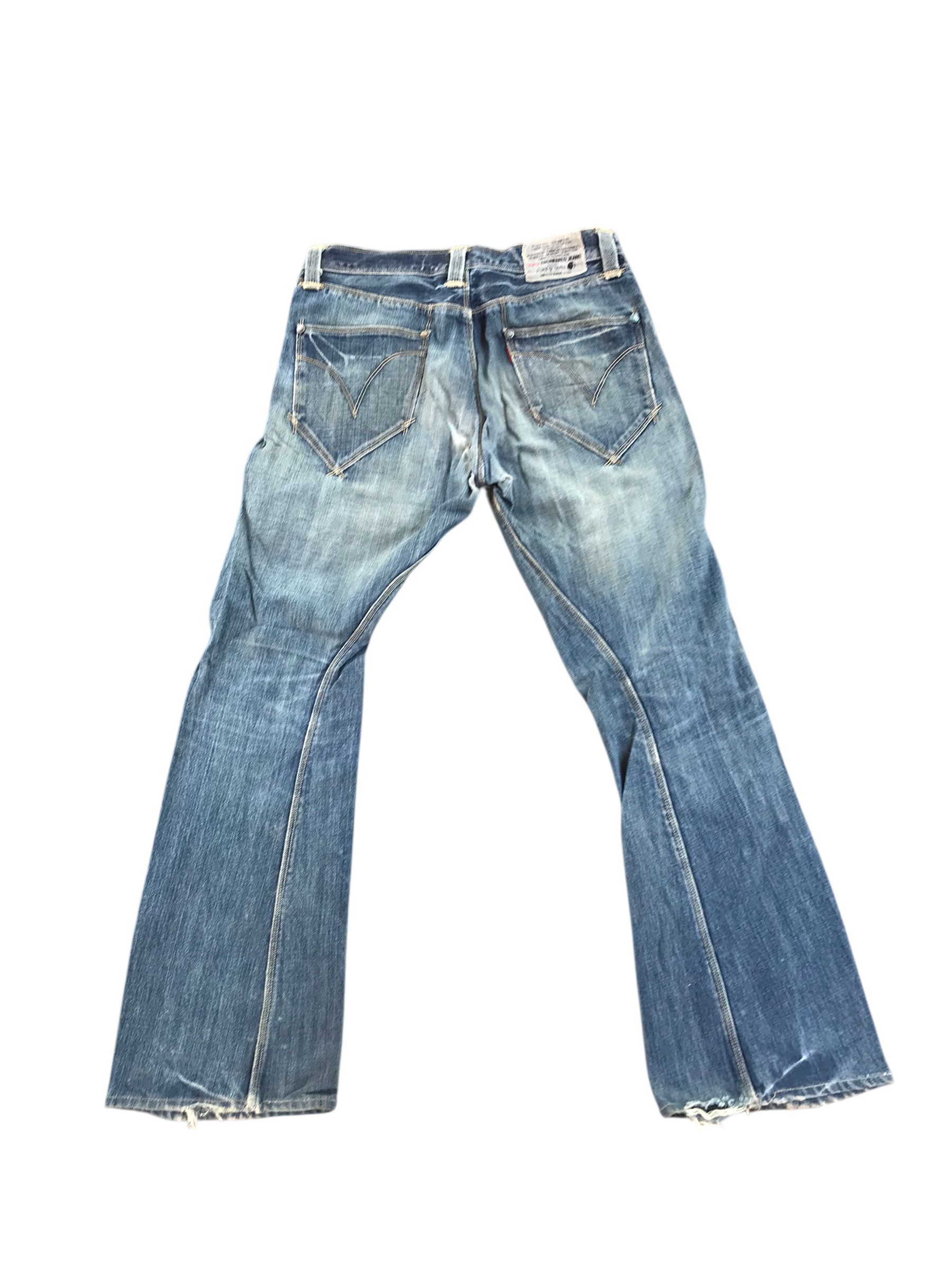 Levi's Rare Levis Engineeref jeans Bootcut -Size 32-Distressed Size US 32 / EU 48 - 7 Thumbnail