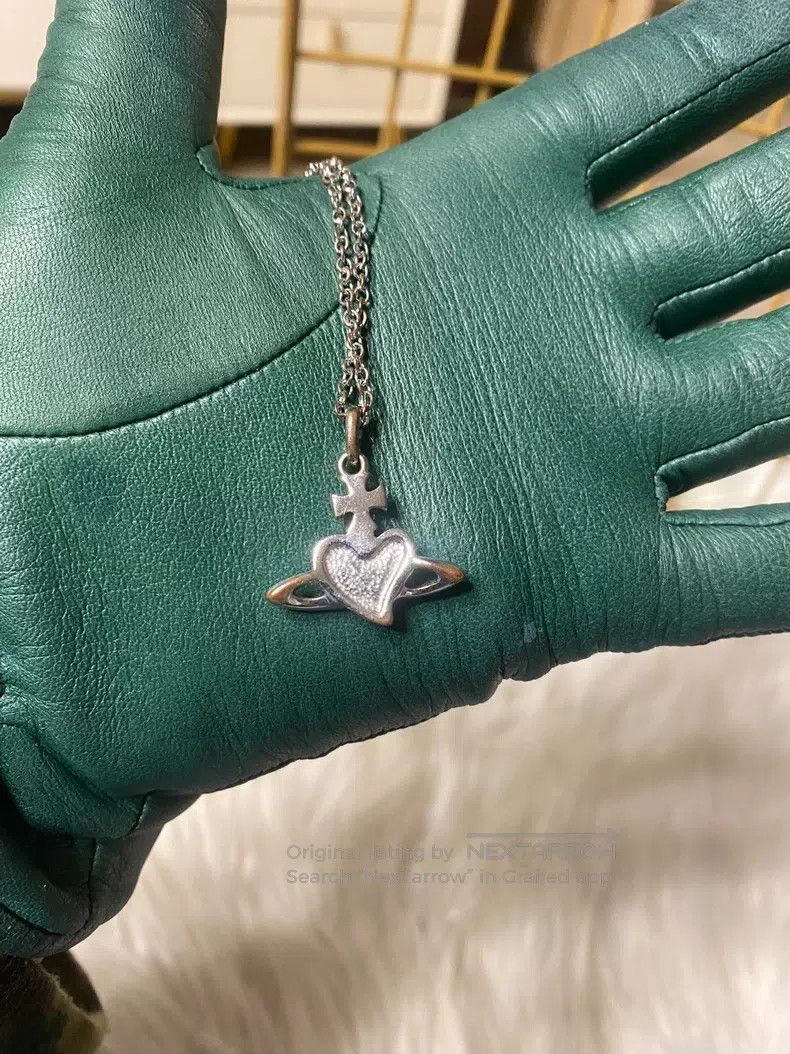 Vivienne Westwood Vivienne Westwood Purple heart necklace Size ONE SIZE - 2 Thumbnail