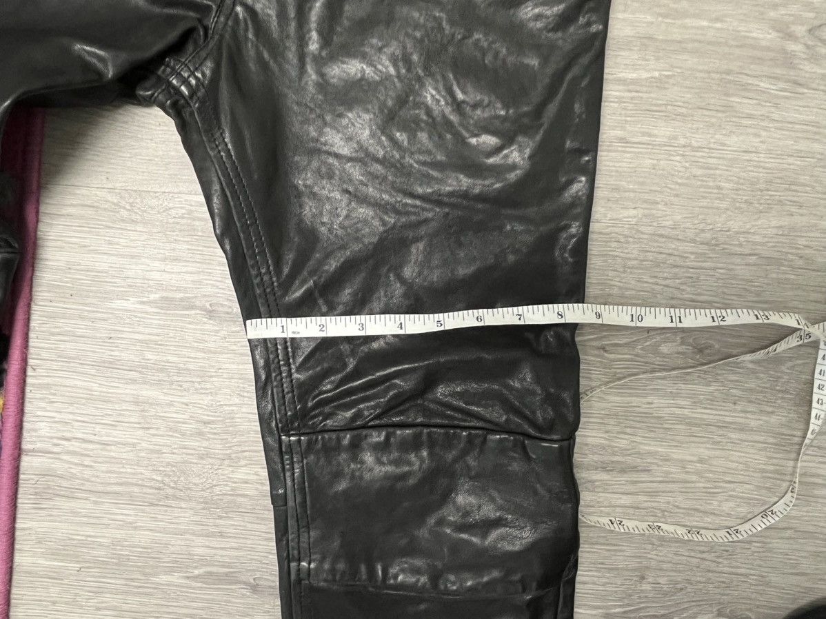 Diesel Distressed leather jeans. Size 29 Size US 29 - 9 Thumbnail