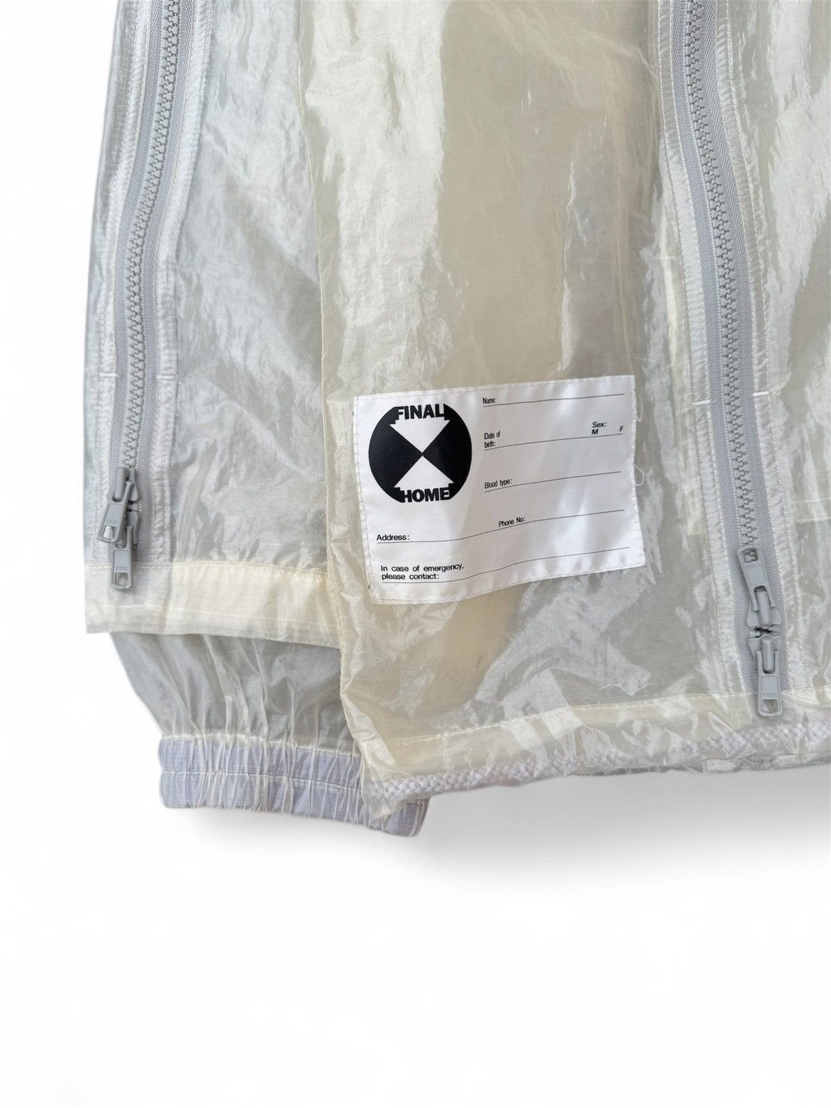 Final Home Final Home 1994 transparent survival parka MoMA Size US S / EU 44-46 / 1 - 3 Thumbnail