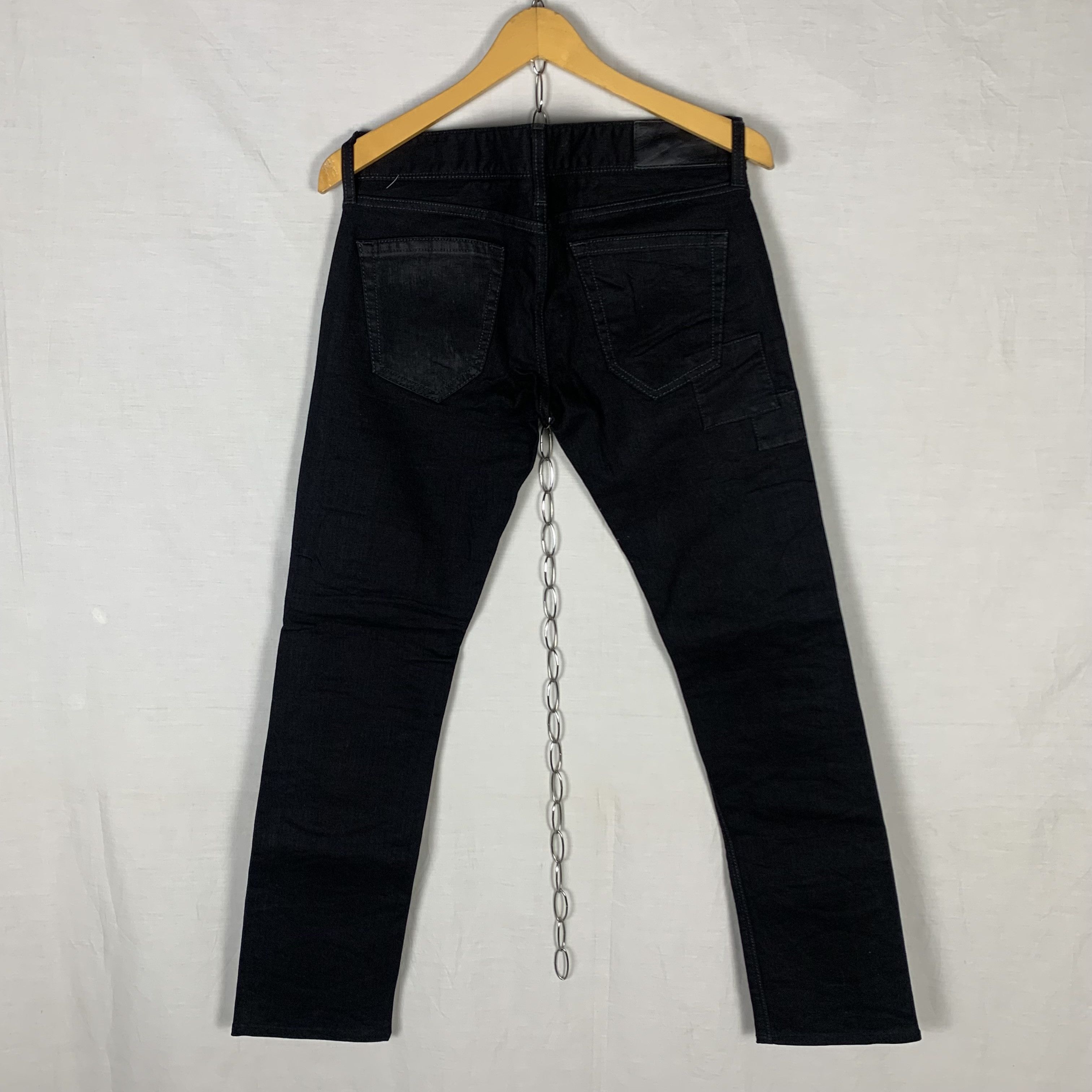 Vanquish Black By Vanquish Patchwork Pants Size US 31 - 5 Thumbnail