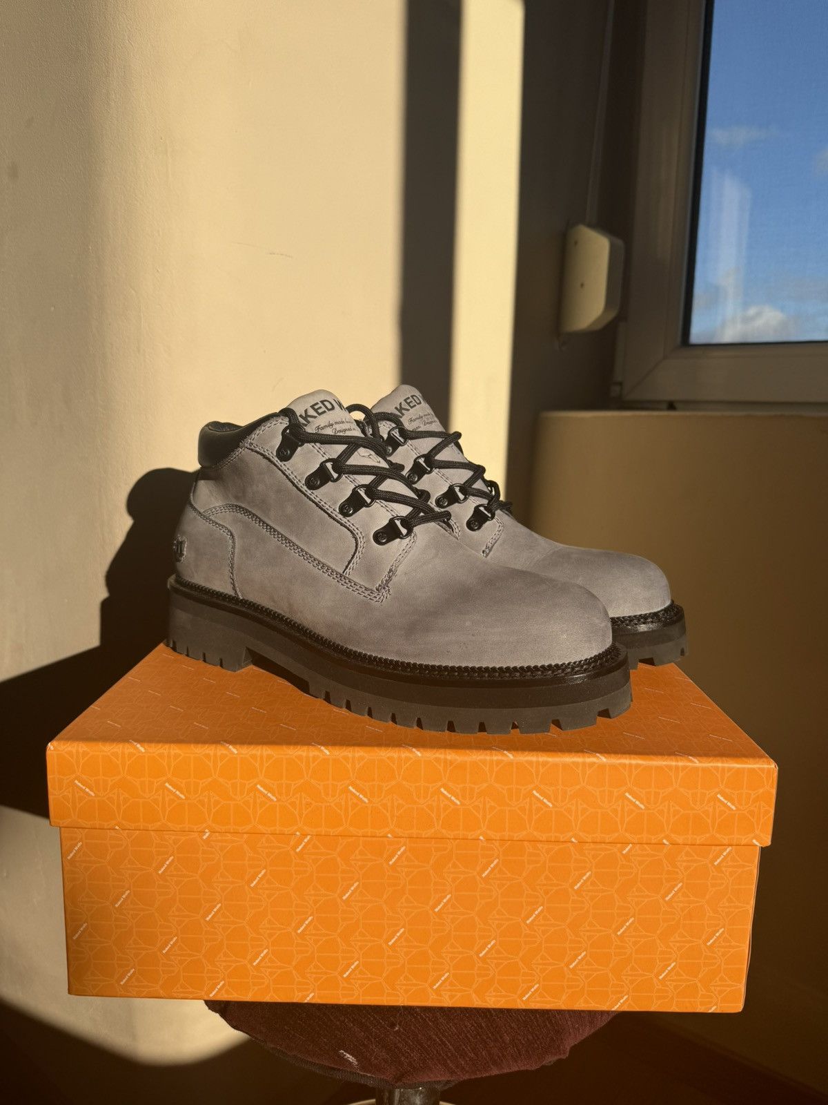 NAKED WOLFE Naked Wolfe Broad Nubuck Blue Size US 13 / EU 46 - 1 Thumbnail